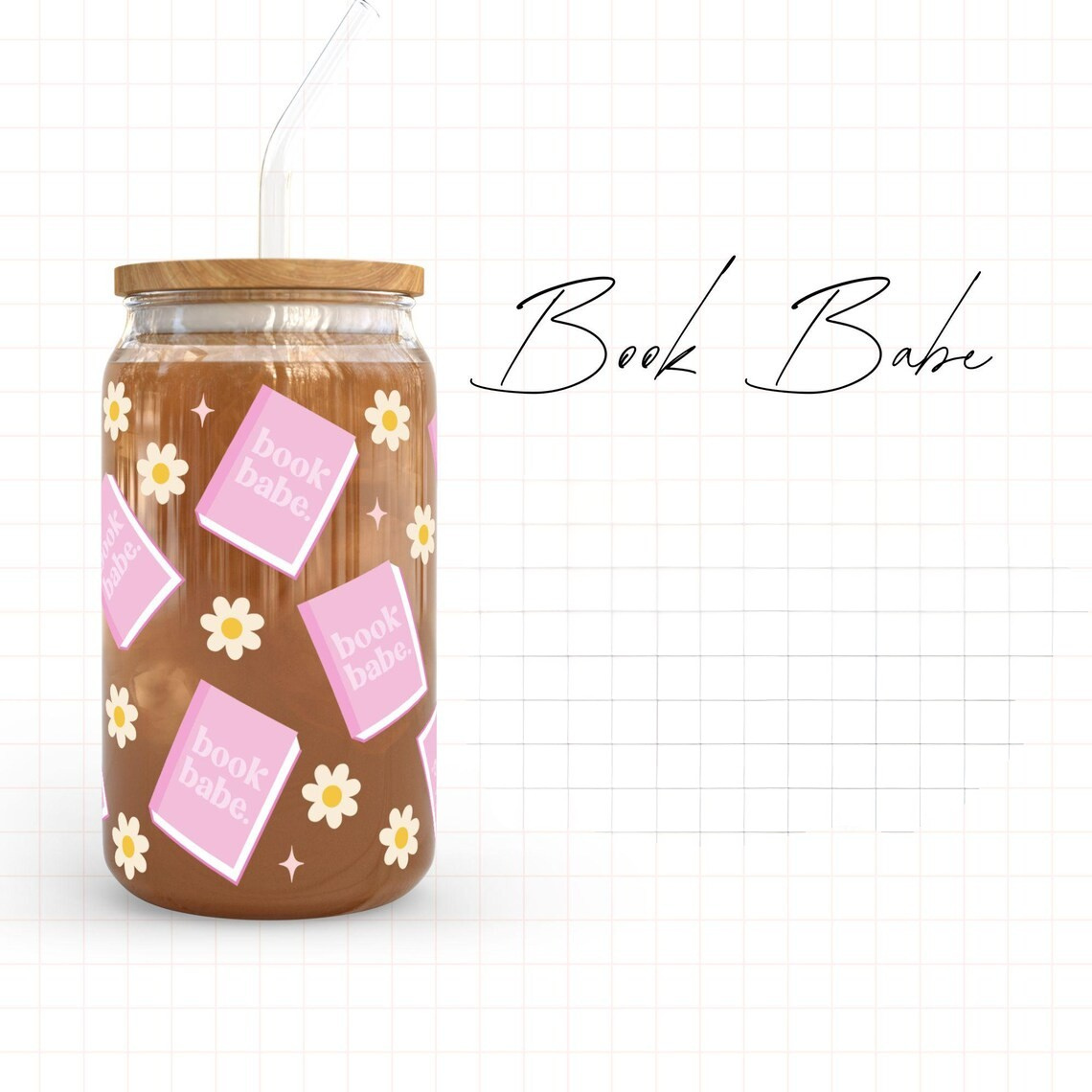 Designer Glass Tumbler|BOOK BABE